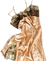 Gold Silk Underwear