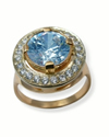 Diamonds and Sapphire Ring