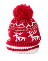 Red Bobble Hat