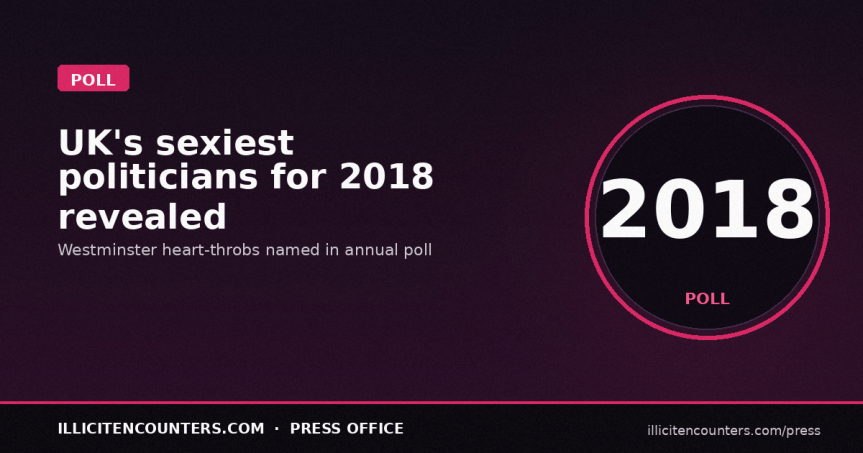 UK’s Sexiest Politicians For 2018&nbsp;Revealed