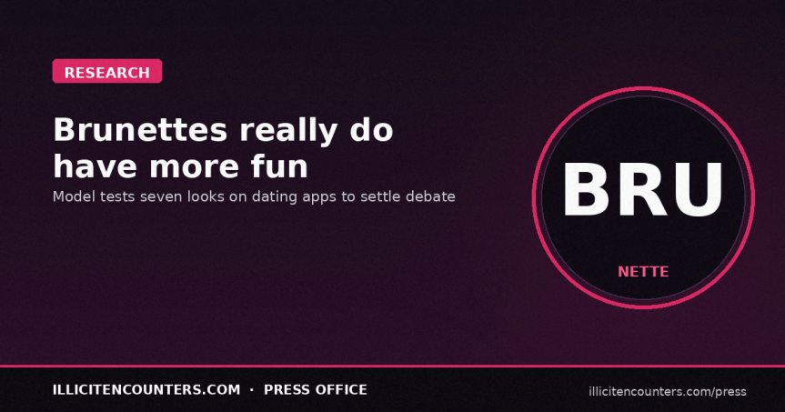 Brunettes, not blondes have more fun – model adopts seven different looks dating online to find which works best to find sex, a rich sugar daddy and the man of your&nbsp;dreams