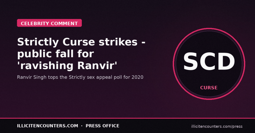 The Strictly Curse Strikes: Public LOVE Ravishing&nbsp;Ranvir