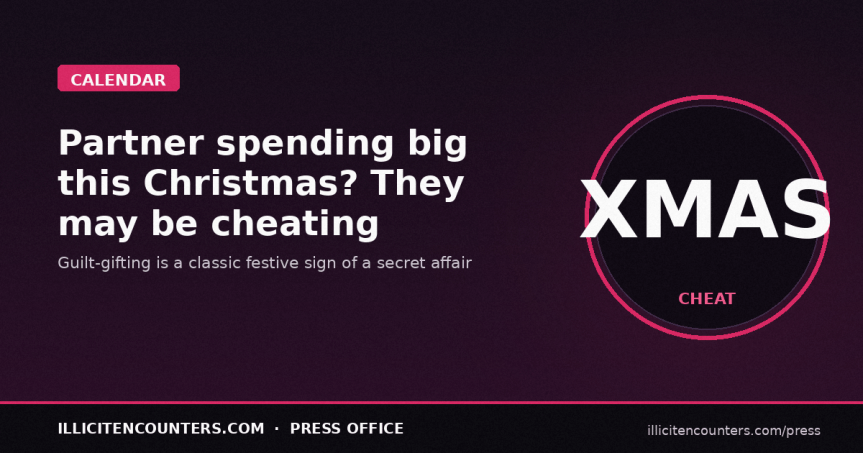 If Your Partner Spends Big This Christmas, They Could Be Cheating On&nbsp;You