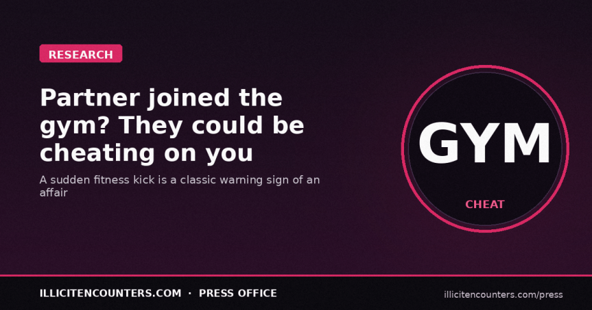 Has your partner joined the gym recently? They could be cheating on&nbsp;you!