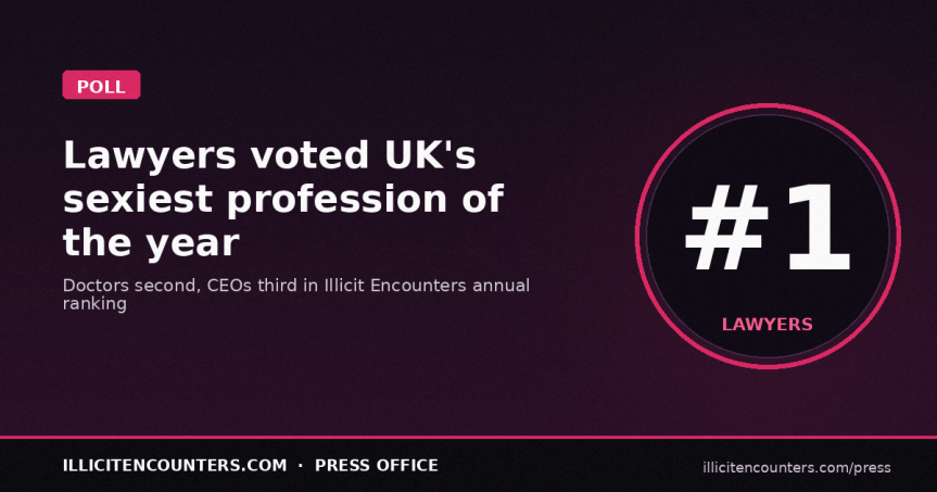 Hear, Hear, Lawyers, Win the Sexiest Profession of the Year! 