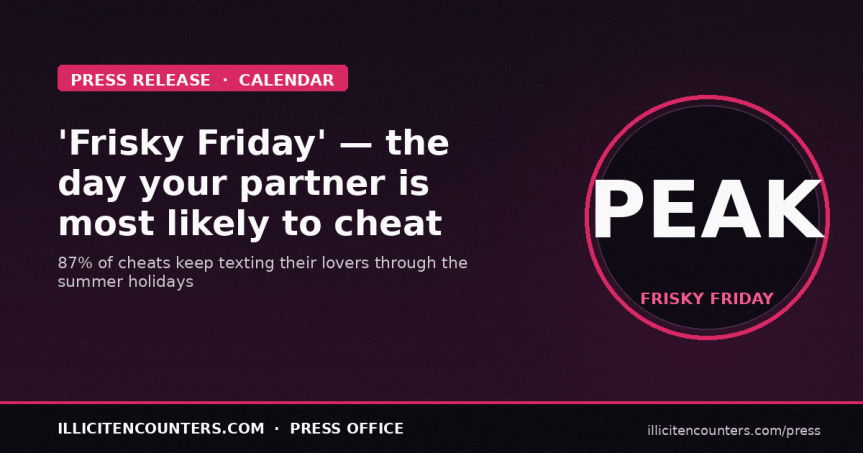 <strong>Has your partner&nbsp;made plans this Friday? They may be cheating on&nbsp;you!</strong>