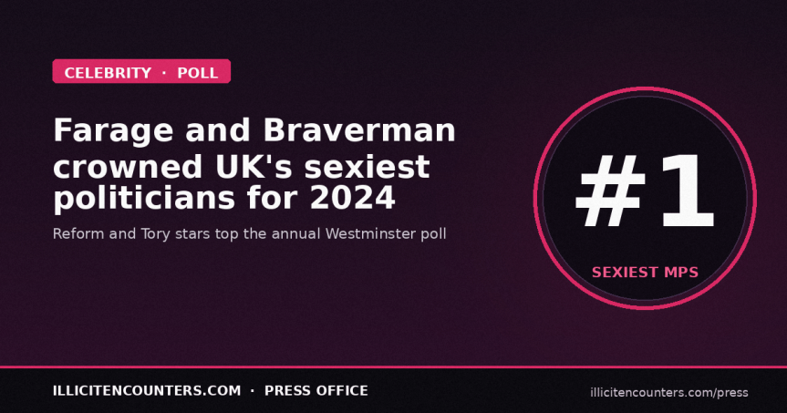 UK’s Sexiest Politicians For 2024&nbsp;Revealed