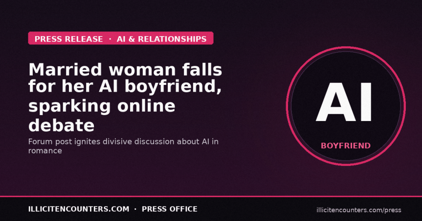 AI boyfriend sparks controversy as married woman claims she has fallen for her ‘tailor-made&nbsp;man’