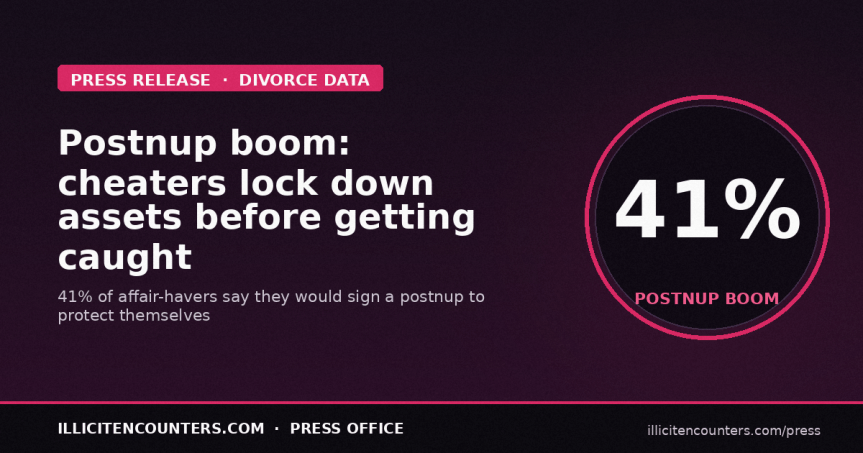 Postnup Boom: How Cheaters Are Increasingly Locking Down Assets Before Getting&nbsp;Caught
