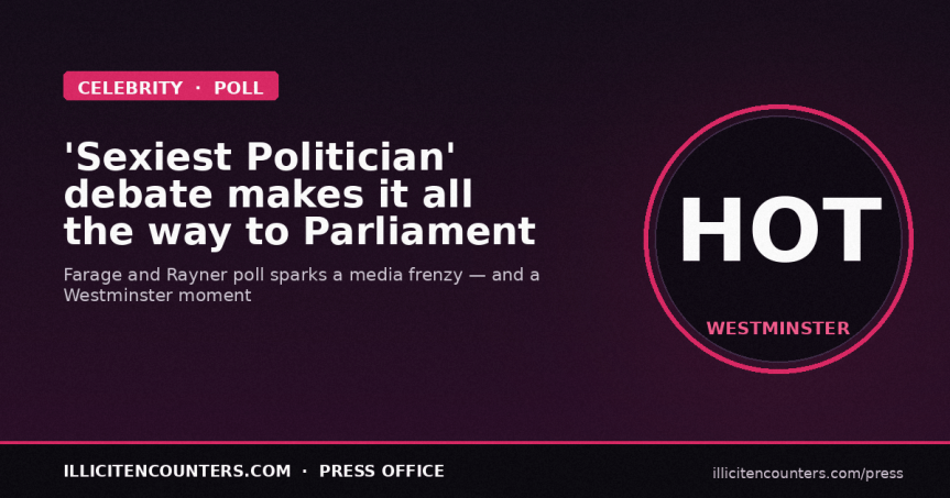 ‘Sexiest Politician’ Debate Makes It to&nbsp;Parliament