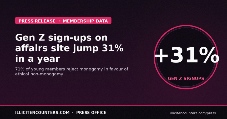 Rise in Gen Z Having&nbsp;Affairs