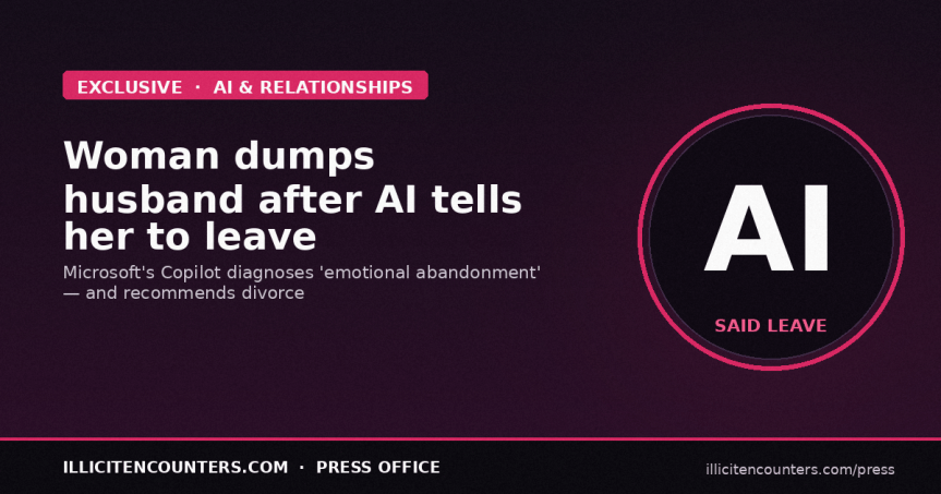 Woman Dumps Husband After AI Explicitly Tells Her To Leave Her&nbsp;Spouse