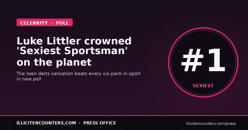 Luke Littler crowned “Sexiest Sportsman” on the planet – beating every six-pack in&nbsp;sport