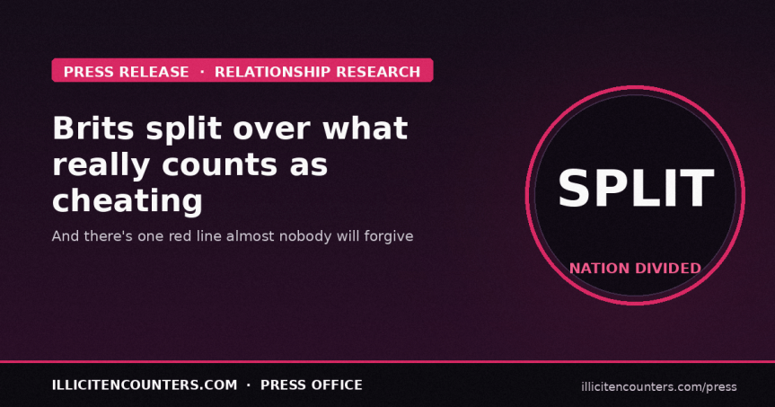 Brits split over what REALLY counts as cheating – and there’s no going back if you do this one&nbsp;thing