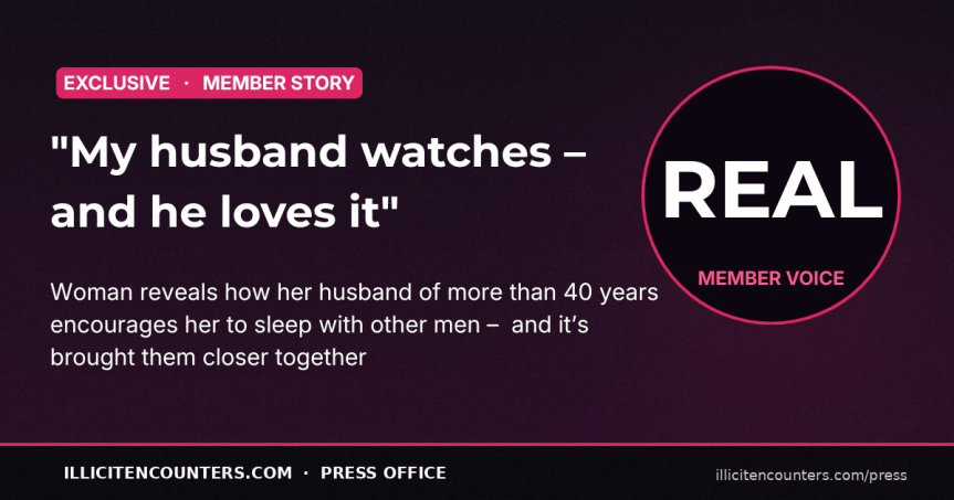 “My husband watches – and he loves it”: The military wife whose husband of 40 years chooses who she sleeps&nbsp;with